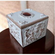 Шкатулка 10*10*10  Скринька ручна робота для прикрас, шкатулка дерев“яна, стане вишуканим подарунком для будь яких свят