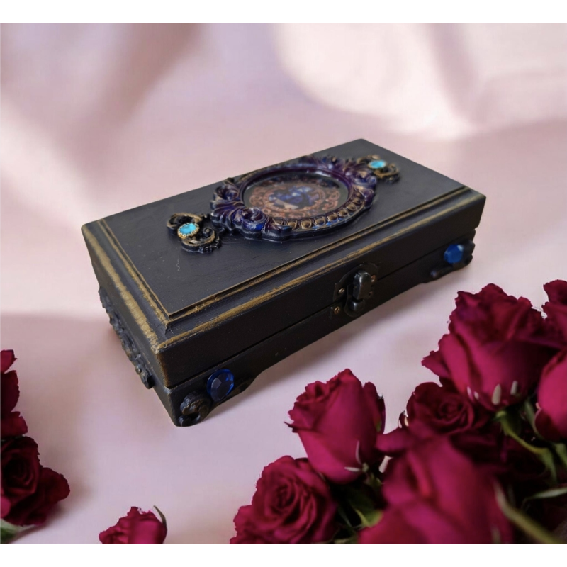 Скринька 19*11*5 ручна робота для прикрас, подарунковий органайзер для банкнот,шкатулка дерев“яна, її унікальний дизайн додасть елегантності будь-якому інтер“єру,