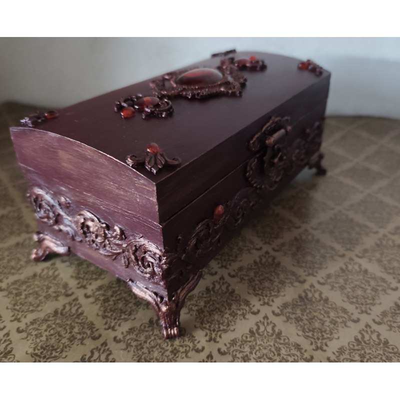 Шкатулка 11*21*9,5 Скринька ручна робота для прикрас, шкатулка дерев“яна, стане вишуканим подарунком для будь яких свят