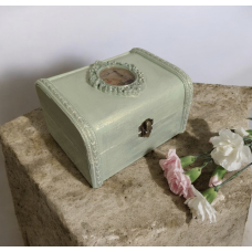 Скринька 13,5*17,5*10,5 ручна робота для прикрас, шкатулка дерев“яна, стане вишуканим подарунком