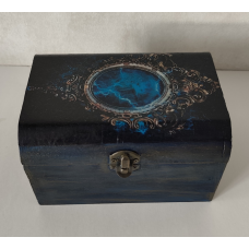 Скринька 13,5*17,5*10,5 ручна робота для прикрас, шкатулка дерев“яна, стане вишуканим подарунком