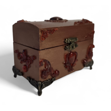 Шкатулка 8*6*6	 Скринька ручна робота для прикрас, шкатулка дерев“яна, стане вишуканим подарунком для будь яких свят