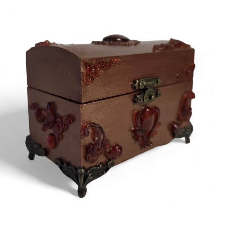 Шкатулка 8*6*6	 Скринька ручна робота для прикрас, шкатулка дерев“яна, стане вишуканим подарунком для будь яких свят