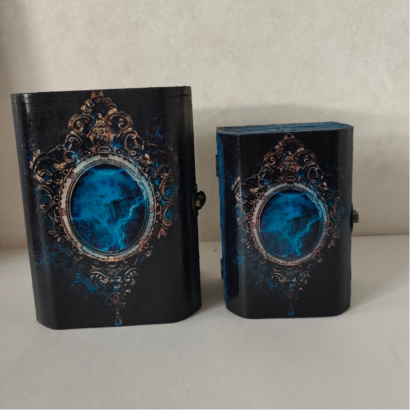 Скринька 17.5*13*10 та 14,5*10*8 ручна робота для прикрас, шкатулка дерев“яна, стане вишуканим подарунком Скринька 17.5*13*10 та 14,5*10*8 ручна робота для прикрас, шкатулка дерев“яна, стане вишуканим подарунком