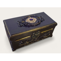 Шкатулка 10*10*10  Скринька ручна робота для прикрас, шкатулка дерев“яна, стане вишуканим подарунком для будь яких свят