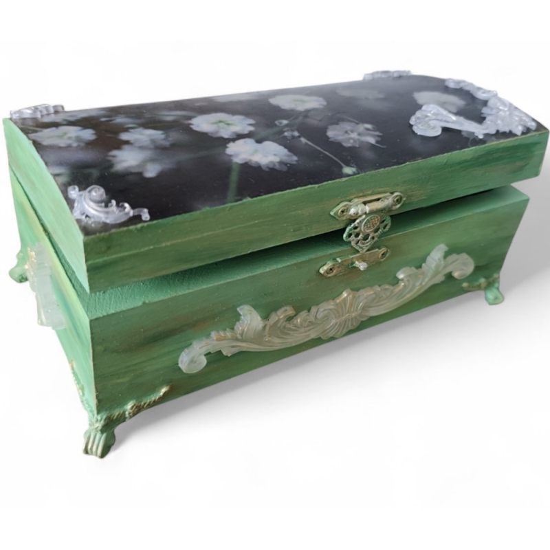 Шкатулка 21*11*9,5  Скринька ручна робота для прикрас, шкатулка дерев“яна, стане вишуканим подарунком для будь яких свят