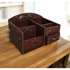 Органайзер багатофункціональний 21*14*10 Шкатулка Скринька ручна робота для прикрас, шкатулка дерев“яна стане вишуканим подарунком